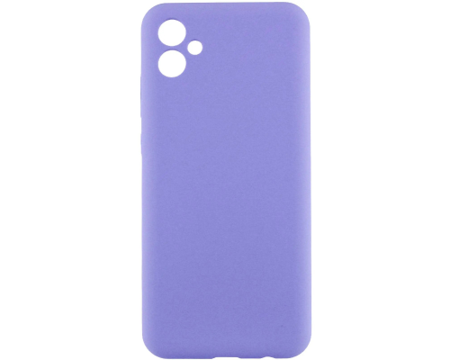 Чохол Silicone Cover Full Camera Samsung A075 Galaxy A07 elegant purple PLS-00-00149623