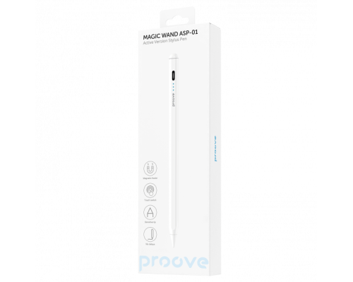Стилус Proove Stylus Magic Wand ASP-01 white PLS-00-00112621