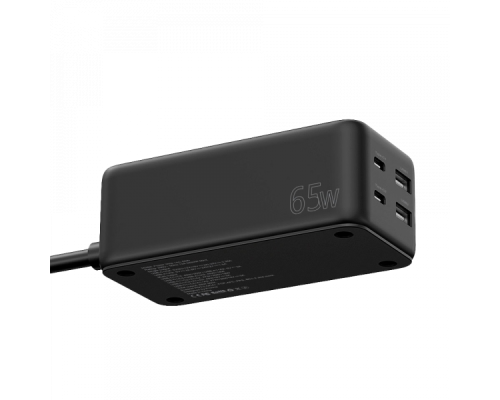Мережевий фільтр Proove Power Strip Homester PD-03 1AC 65W (2 Type-C+2USB) black PLS-00-00112618