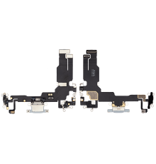 Шлейф iPhone 15 з роз'ємом зарядки blue (Original Used) PLS-00-00112819