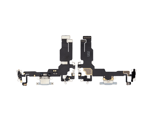 Шлейф iPhone 15 з роз'ємом зарядки blue (Original Used) PLS-00-00112819