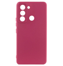 Чохол Silicone Cover Full Camera Tecno Spark 8C marsala PLS-00-00118488