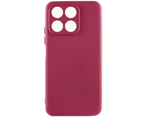 Чохол Silicone Cover Full Camera Huawei Honor X8a marsala PLS-00-00118049