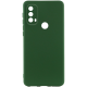 Чохол Silicone Cover Full Camera Motorola Moto E40 dark green PLS-00-00118090