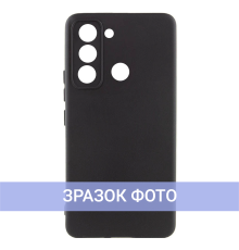 Чохол Silicone Cover Full Camera Tecno Spark 7 black PLS-00-00119051