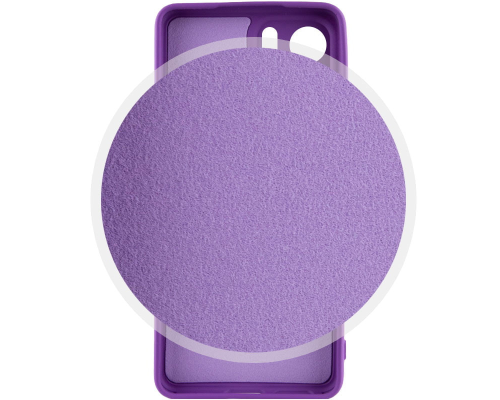 Чохол Silicone Cover Full Camera Motorola Edge 40 purple PLS-00-00118078