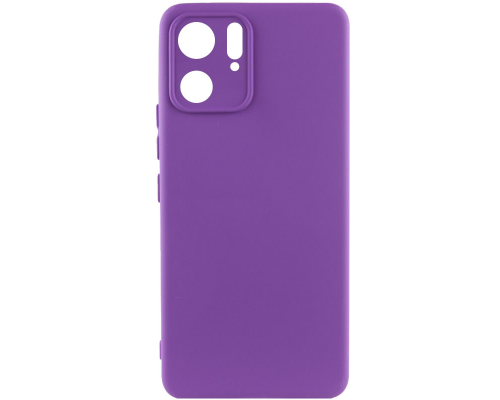 Чохол Silicone Cover Full Camera Motorola Edge 40 purple PLS-00-00118078