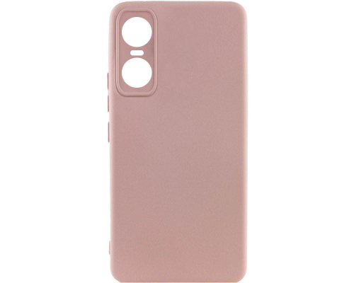 Чохол Silicone Cover Full Camera Tecno Pop 6 Pro pink sand PLS-00-00118478