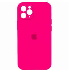 Чохол Silicone Case Full Camera Protective iPhone 12 Pro barbie pink PLS-00-00104214