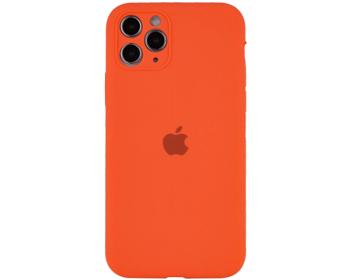 Чохол Silicone Case Full Camera Protective iPhone 12 Pro orange PLS-00-00103301