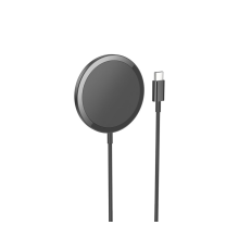 Бездротовий зарядний пристрій Hoco CW52 magnetic USB-C 15W 1м black PLS-00-00120345