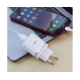 Зарядний пристрій Hoco C12Q 18W 3A 1USB-A з кабелем Micro USB white PLS-00-00115681