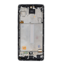 Дисплей Samsung A525 Galaxy A52 (2021) з сенсором та рамкою black (IPS) PLS-00-00144661
