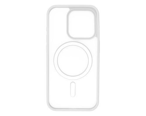 Чохол TPU+PC Сolor сase with MagSafe iPhone 13 Pro white PLS-00-00135438