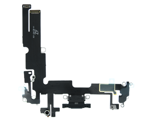 Шлейф iPhone 14 Plus з роз'ємом зарядки black PLS-00-00107190