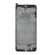 Дисплей Samsung M225 Galaxy M22 (2021) з сенсором та рамкою black (Original Refurbished) PLS-00-00133242