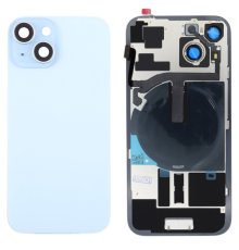 Задня кришка iPhone 15 зі склом камери blue (Original China+) PLS-00-00155678