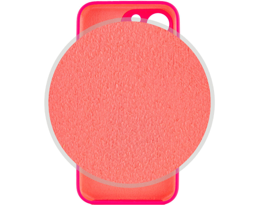 Чохол Silicone Case Full Camera Protective iPhone 13 Pro Max barbie pink PLS-00-00104181