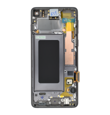 Дисплей Samsung G973 Galaxy S10 з сенсором та рамкою black (Original) PLS-00-00024543