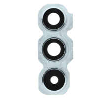 Скло камери Samsung A546 Galaxy A54 2023 з рамкою white (Original) PLS-00-00123581