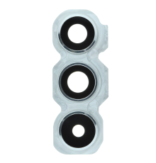 Скло камери Samsung A546 Galaxy A54 2023 з рамкою white (Original) PLS-00-00123581