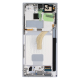 Дисплей Samsung S908 Galaxy S22 Ultra з сенсором та рамкою white (Original) PLS-00-00090147