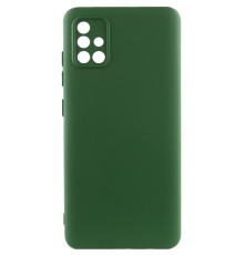 Чохол Silicone Cover Full Camera Samsung A515 Galaxy A51 dark green PLS-00-00116743
