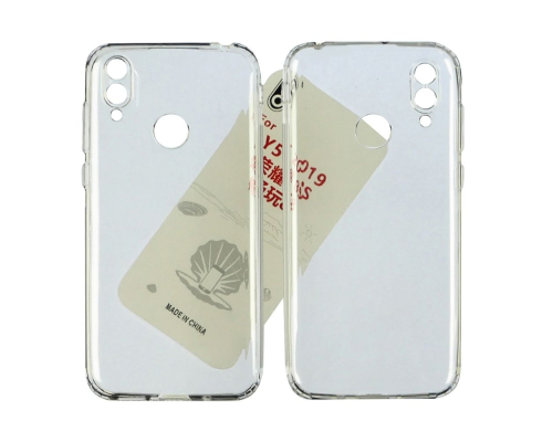 Чохол Silicone KST Huawei Y7 2019 clear PLS-00-00100388