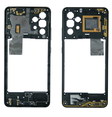 Середня частина корпусу Samsung A325 Galaxy A32 (2021) black PLS-00-00077826