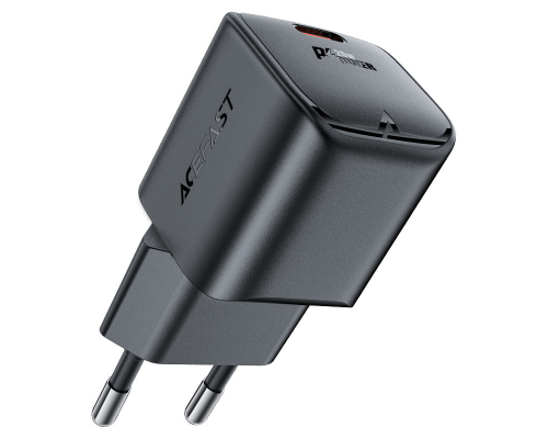 Зарядний пристрій Acefast A73 Mini 20W 3A USB-C black PLS-00-00124991