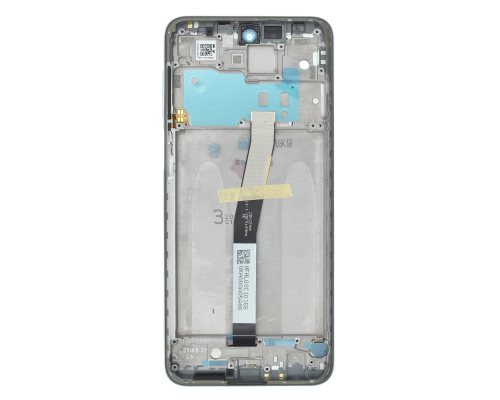 Дисплей Xiaomi Redmi Note 9 Pro з сенсором та рамкою white PLS-00-00069786