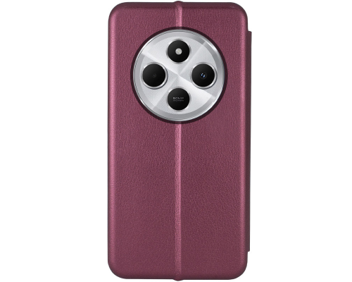 Чохол-книжка Premium Edge Xiaomi Redmi 14C burgundy PLS-00-00135179