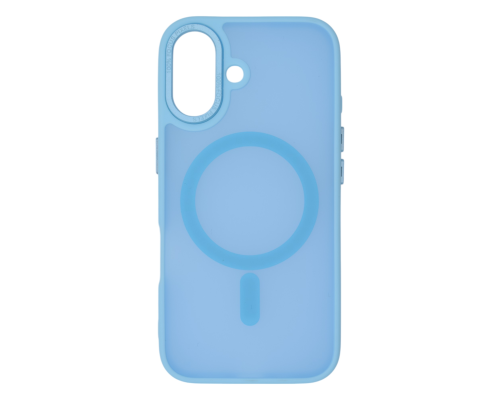 Чохол TPU+PC Metal Buttons with MagSafe iPhone 16 far blue PLS-00-00135474