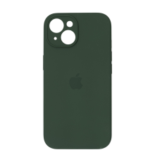 Чохол Silicone Case Full Camera Protective iPhone 15 dark green PLS-00-00122909