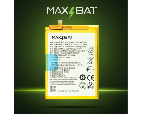 Акумулятор ZTE LI3931T44P8H806139 (Max Bat) PLS-00-00105798