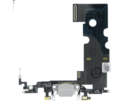 Шлейф iPhone 8 з роз'ємом зарядки white (Original) PLS-00-00107221