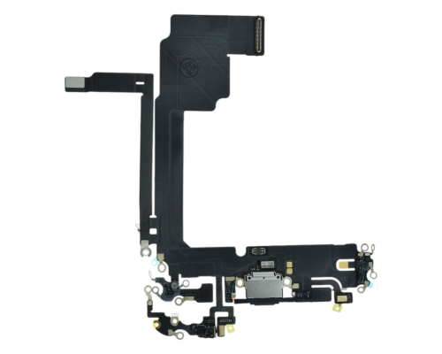 Шлейф iPhone 15 Pro Max з роз'ємом зарядки blue titanium (Original China) PLS-00-00112860