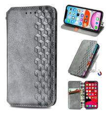 Чохол-книжка Leather Cubic Samsung A055 Galaxy A05 gray PLS-00-00131626