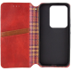Чохол-книжка Leather Cubic Xiaomi Redmi Note 13 Pro 5G red PLS-00-00131705