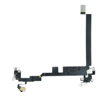 Шлейф iPhone 16 Pro Max сигнальний для роз'єму зарядки (Original Used) PLS-00-00136983