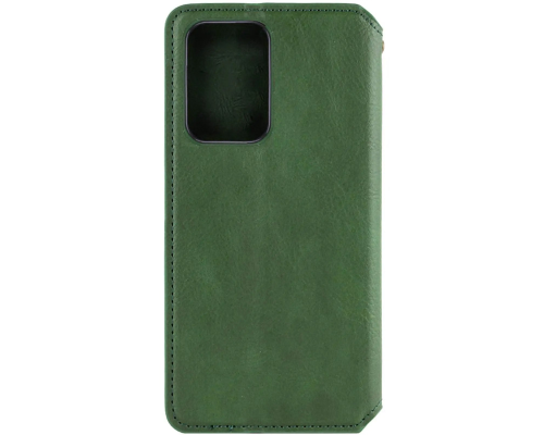 Чохол-книжка Leather Cubic Motorola Moto G06 green PLS-00-00162781