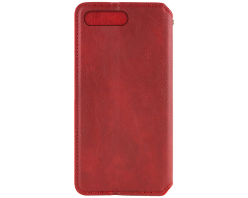 Чохол-книжка Leather Cubic для iPhone 7 Plus (8 Plus) red PLS-00-00162739