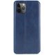 Чохол-книжка Leather Cubic для iPhone 12 (12 Pro) blue PLS-00-00162727