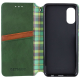 Чохол-книжка Leather Cubic Oppo A58 4G green PLS-00-00162819