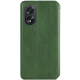 Чохол-книжка Leather Cubic Oppo A58 4G green PLS-00-00162819