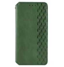 Чохол-книжка Leather Cubic Motorola Moto G06 green PLS-00-00162781