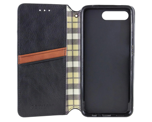 Чохол-книжка Leather Cubic для iPhone 7 Plus (8 Plus) black PLS-00-00162738