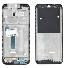 Рамка дисплея Motorola XT2081 Moto E7 Plus black PLS-00-00103235