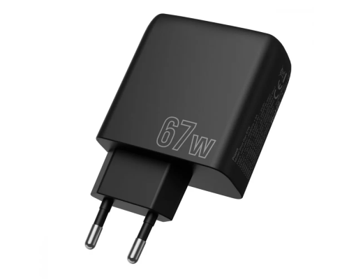 Зарядний пристрій Proove Shot GaN 67W 3A 1USB-A+2USB-C black PLS-00-00133928
