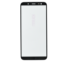Скло дисплея Samsung J600 Galaxy J6 (2018) з OCA плівкою black (Musttby) PLS-00-00133573